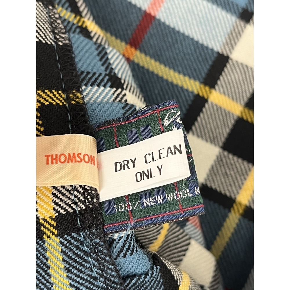 Lochcarron of Scotland Kilt Thomson Blue Tartan 38" Waist 26" Length 100% Wool - Picture 8 of 13